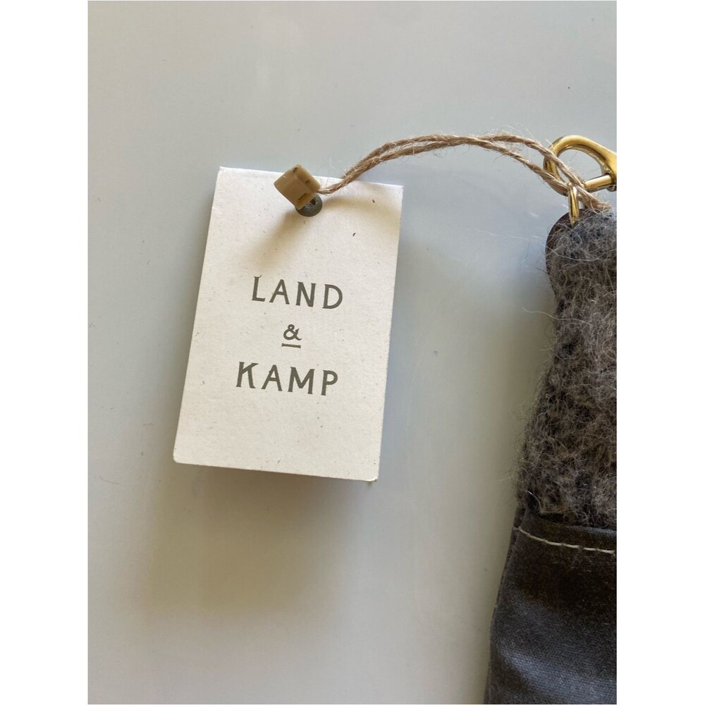 NWT Womens Wool Wristlet Leather Land and Kamp NWT Wallet Purse Bag - Picture 2 of 11